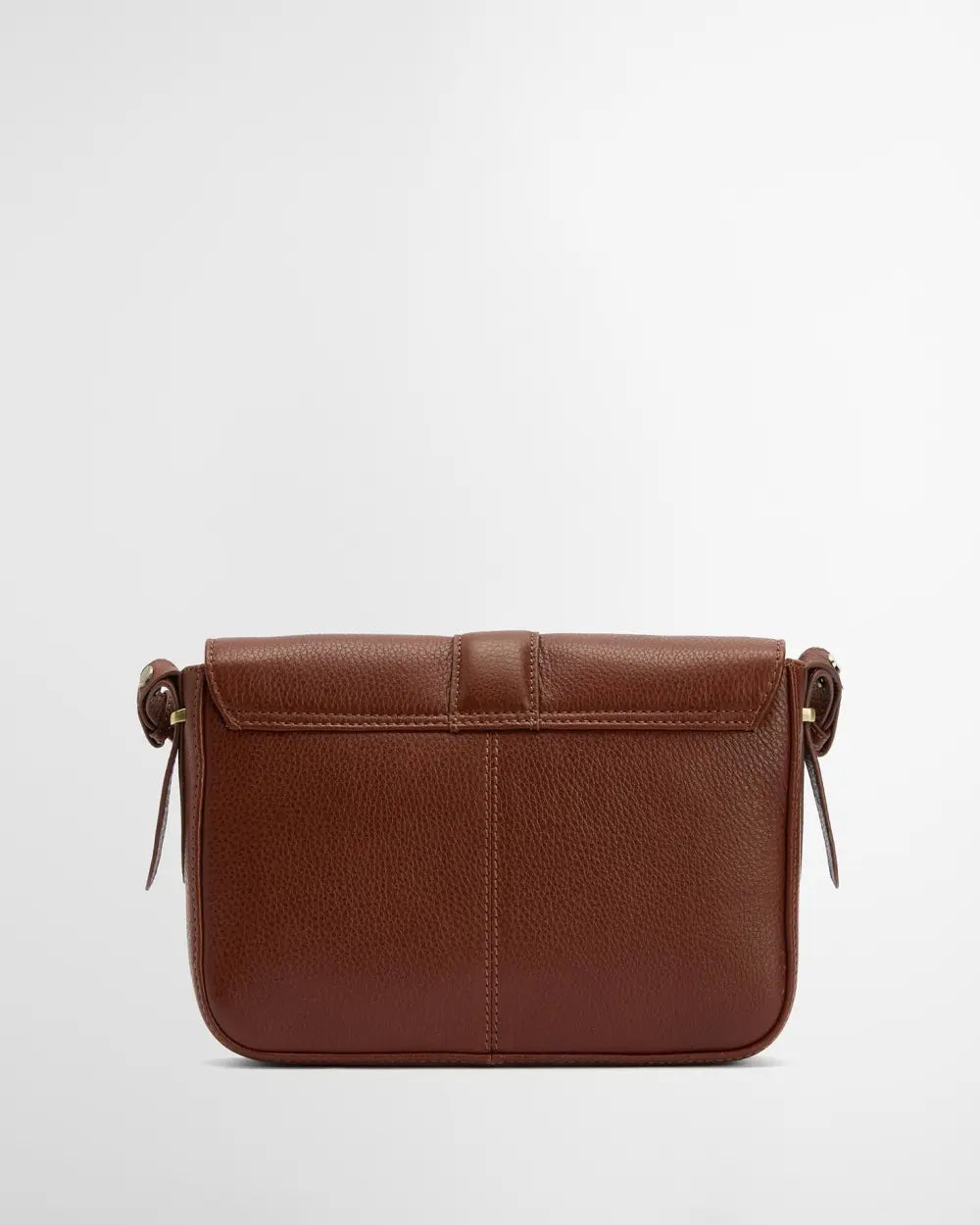 Barbour Rosa Leather Crossbody Bag - Brown