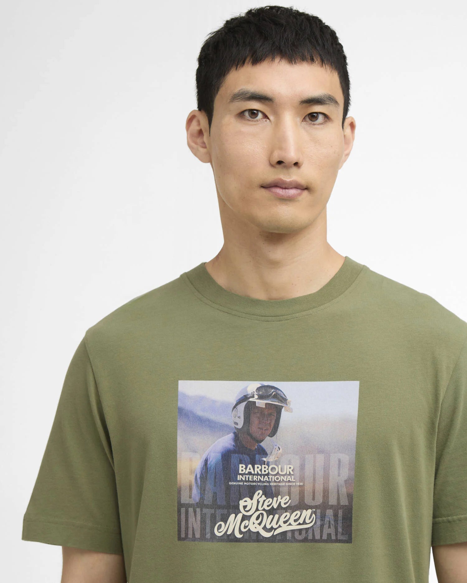 Barbour International Walde T-Shirt - Olvine