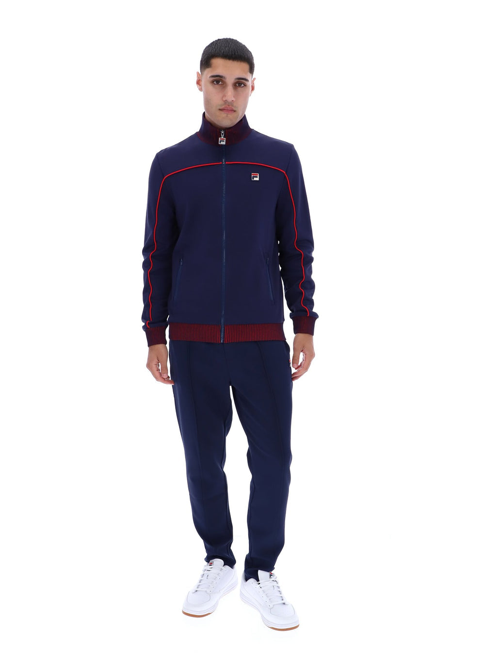 Fila Zayn Lenticular Track Top - Fila Navy/Fila Red