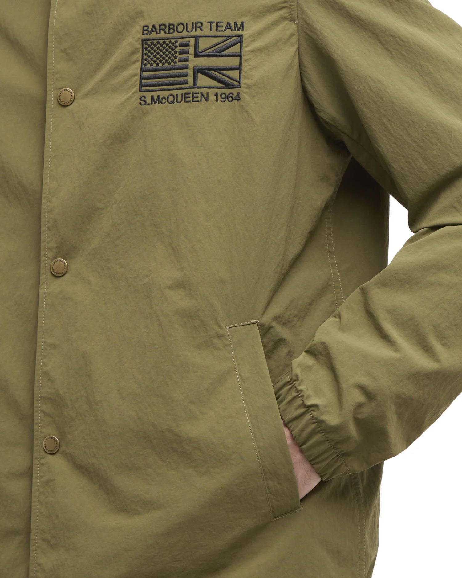 Barbour International Coach Casual Jacket - Burnt Olive