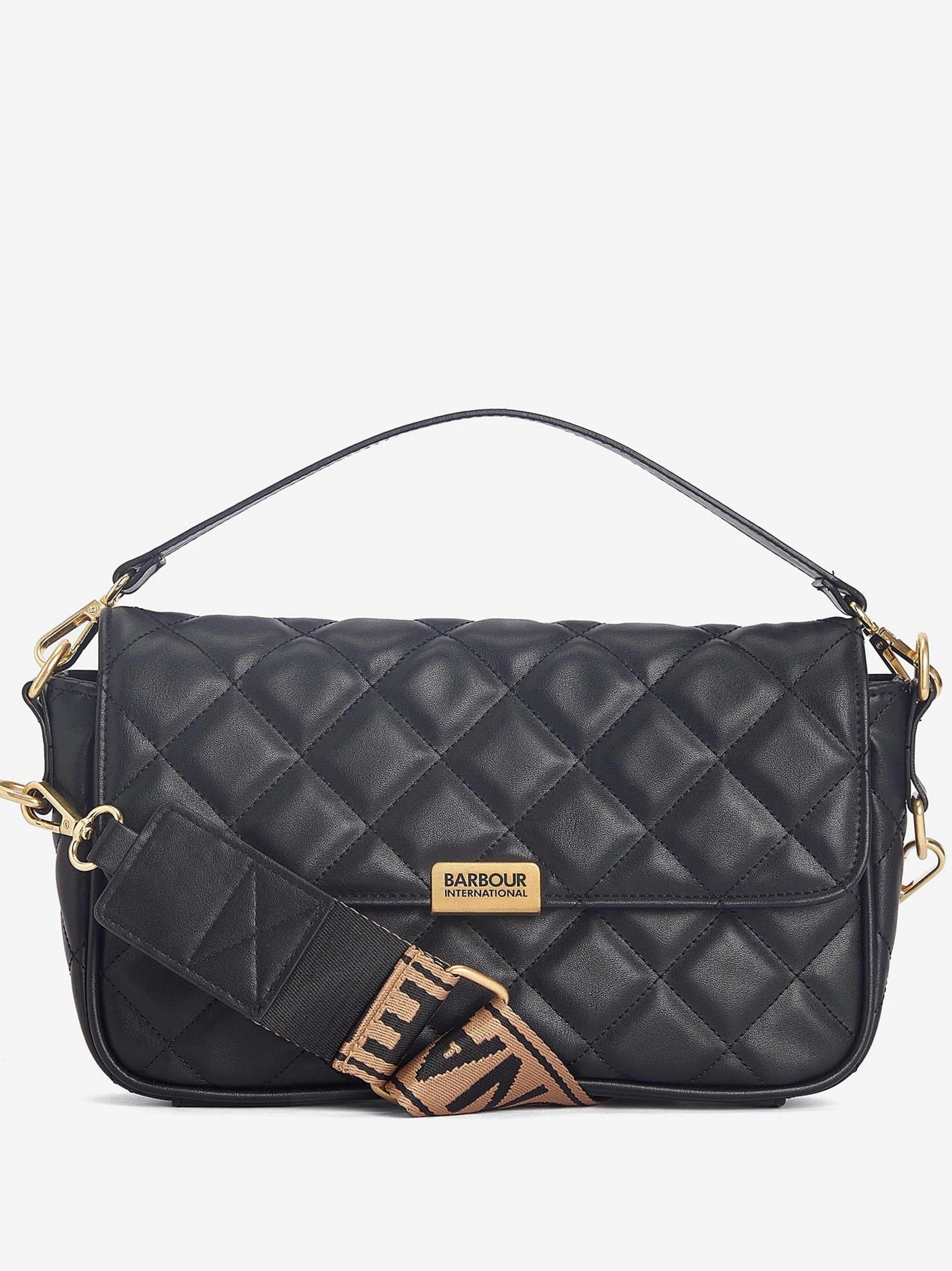 Barbour Quilted Soho Crossbody Bag - Black