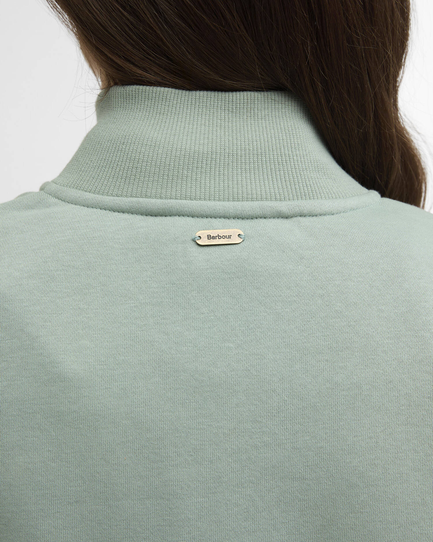 Barbour Cynthia Half Zip Sweatshirt - Blue Sage