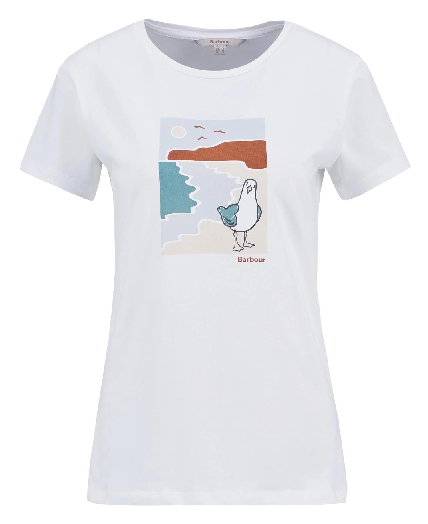Barbour Merseyside T-Shirt - White