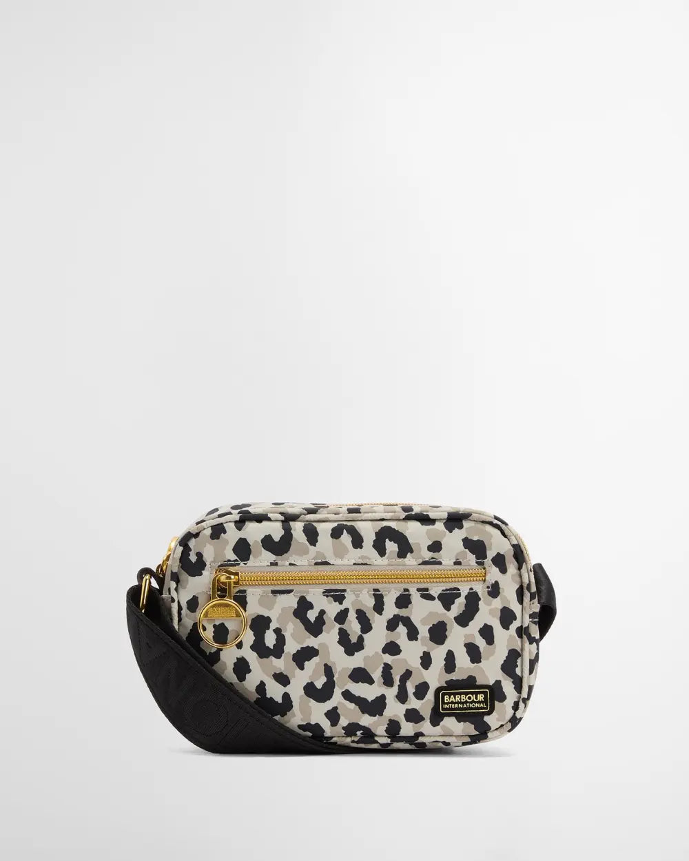 Barbour International Boulevard Micro Crossbody Bag - Jasmine Leopard