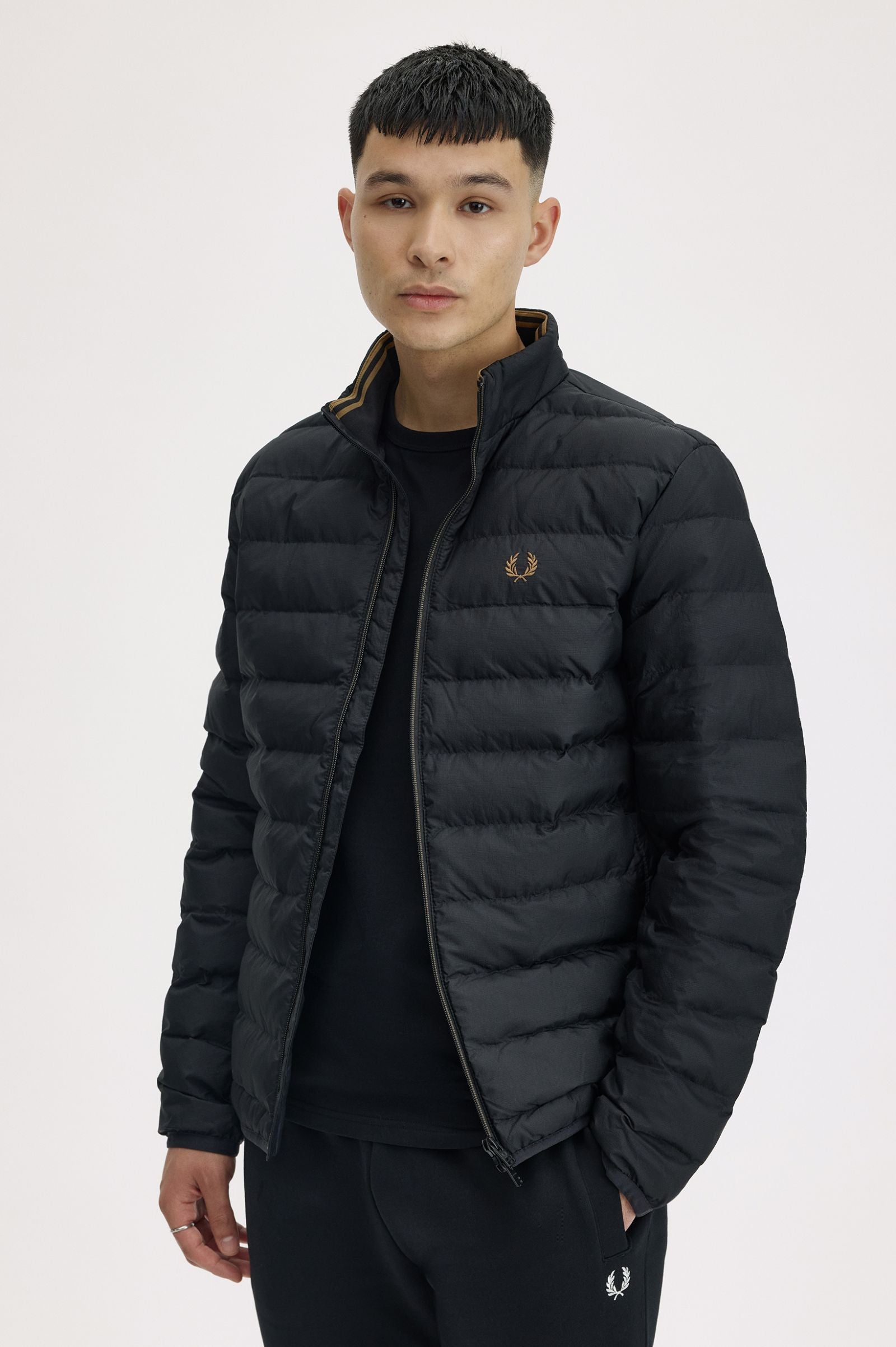 Fred Perry Insulated Jacket - Black