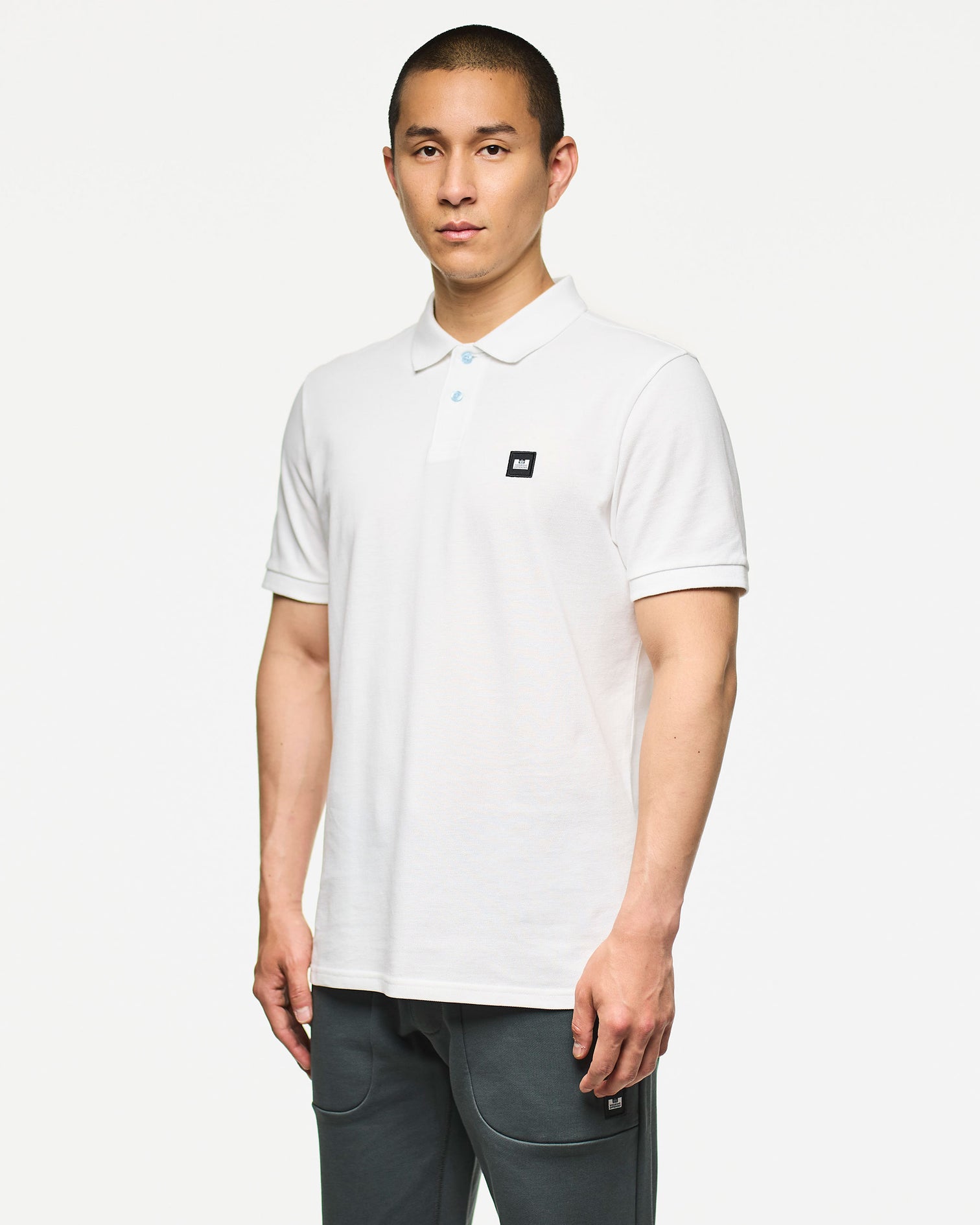 Weekend Offender Canerios Badge Polo - White