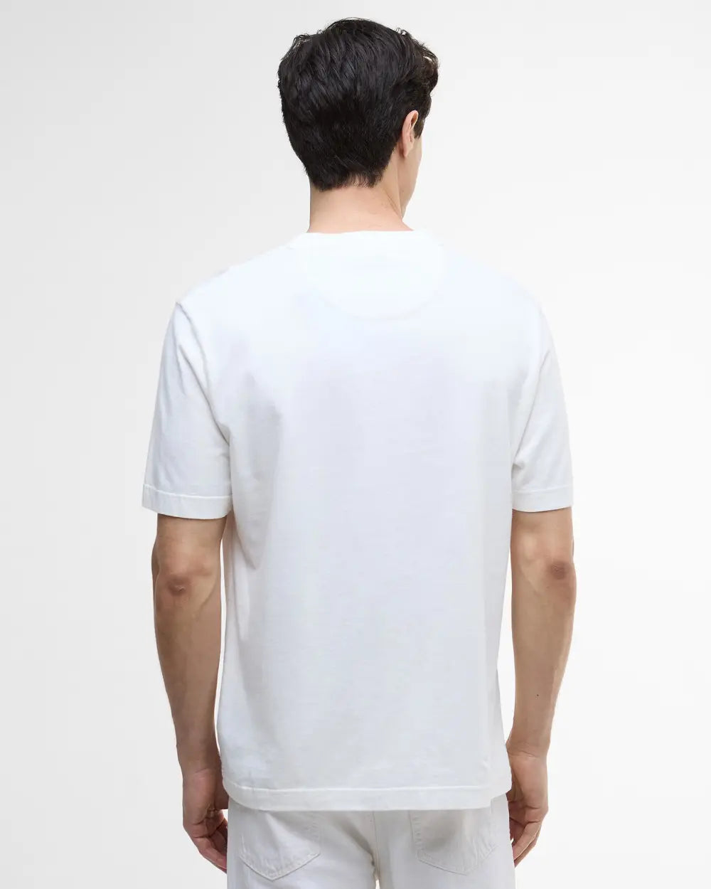 Barbour International SMQ Port T-Shirt - Whisper White