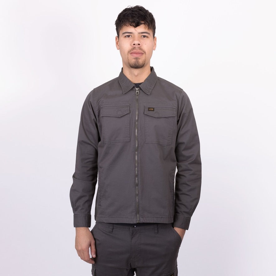 Luke 1977 Corinth Overshirt - Charcoal