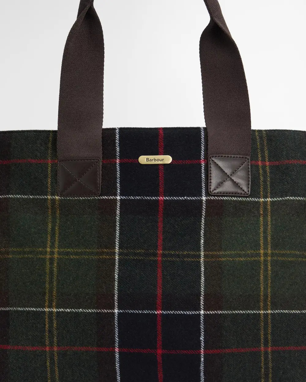 Barbour Tunrberry Tartan Tote Bag - Classic Tartan