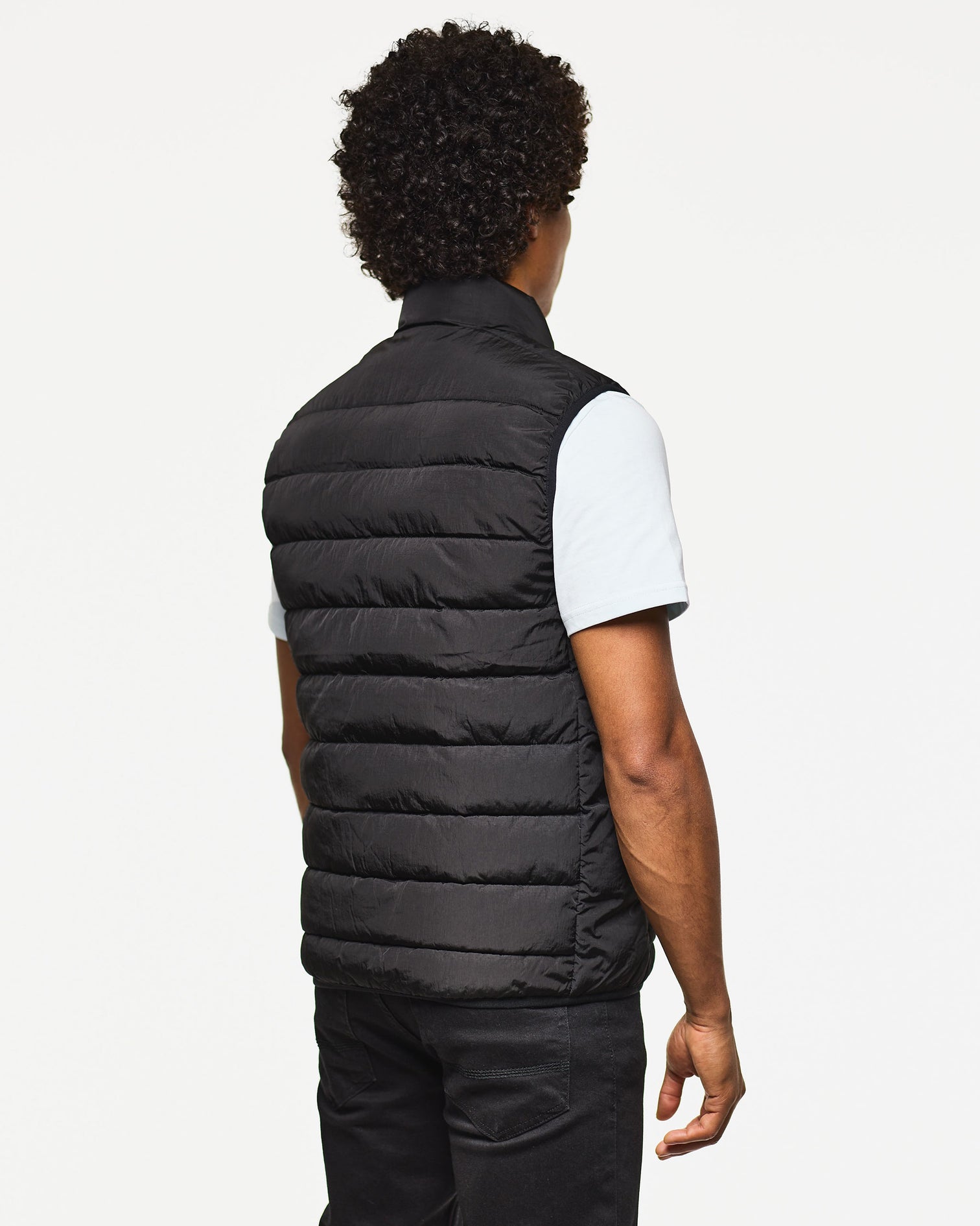 Weekend Offender Gacha Padded Gilet - Black