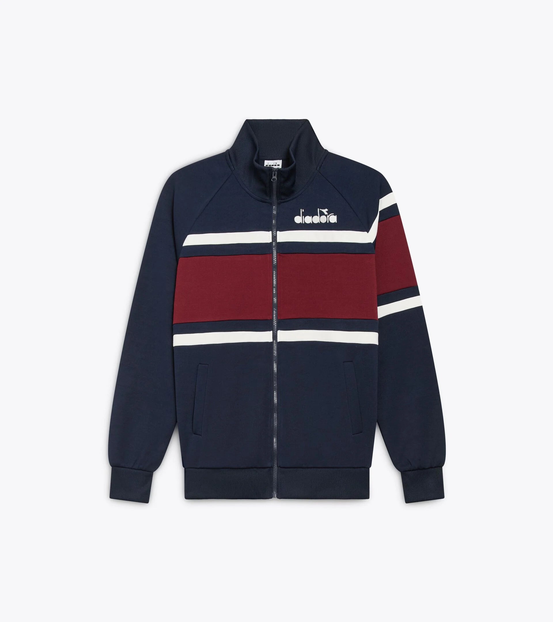 Diadora Jacket 80s - BlueDenim/Optical White