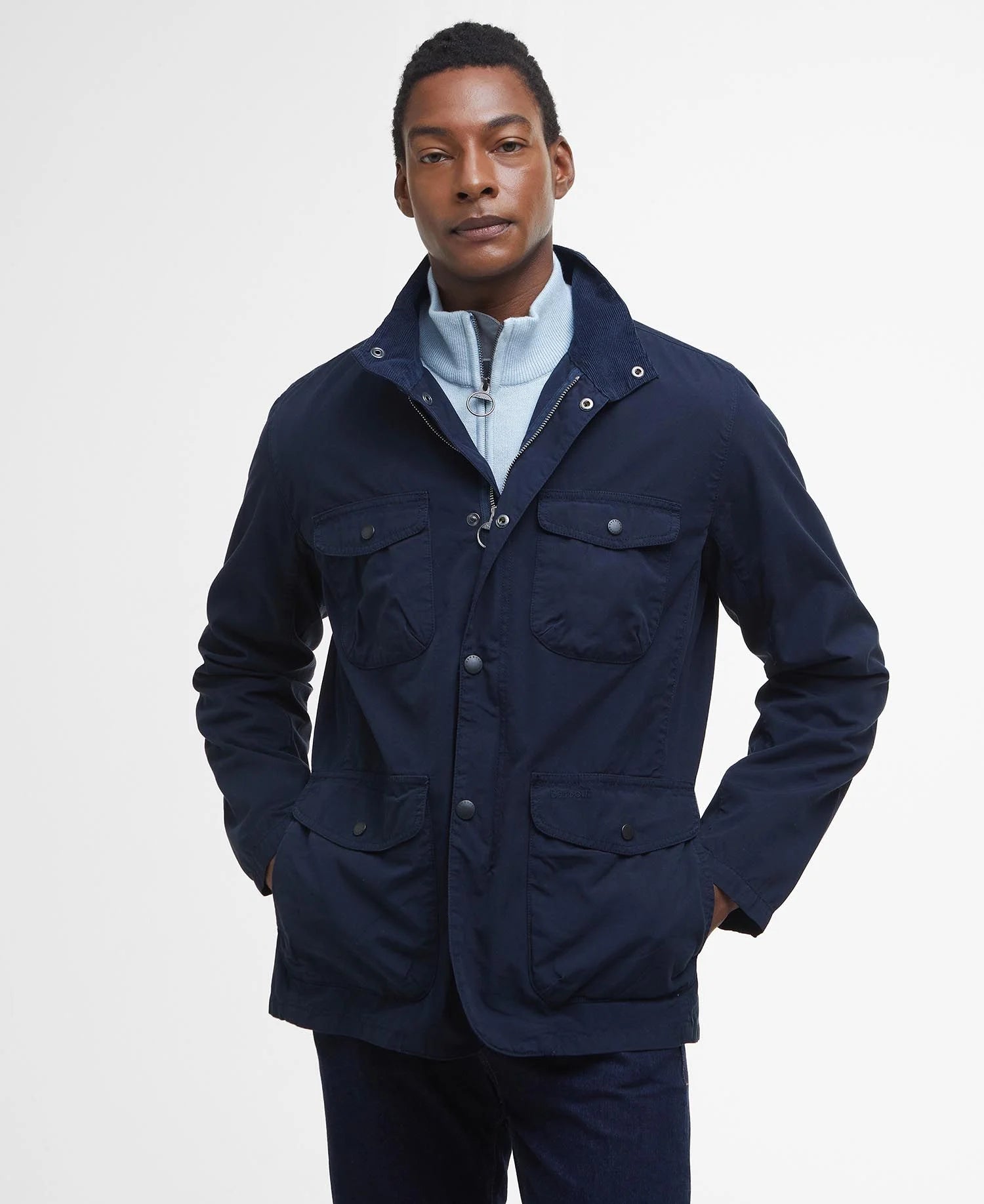 Barbour Casual Ogston Jacket - Navy