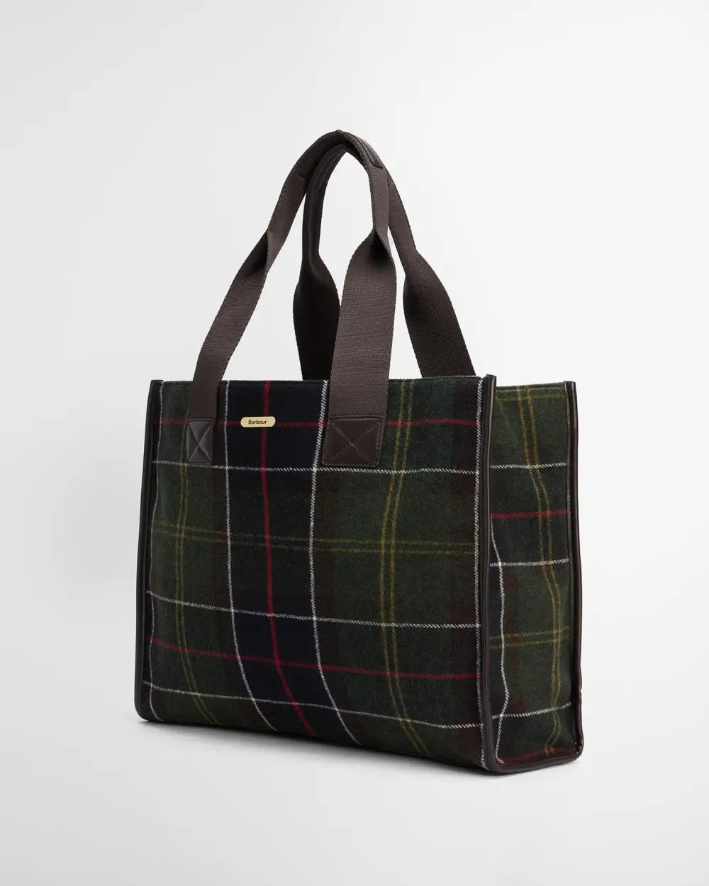 Barbour Tunrberry Tartan Tote Bag - Classic Tartan