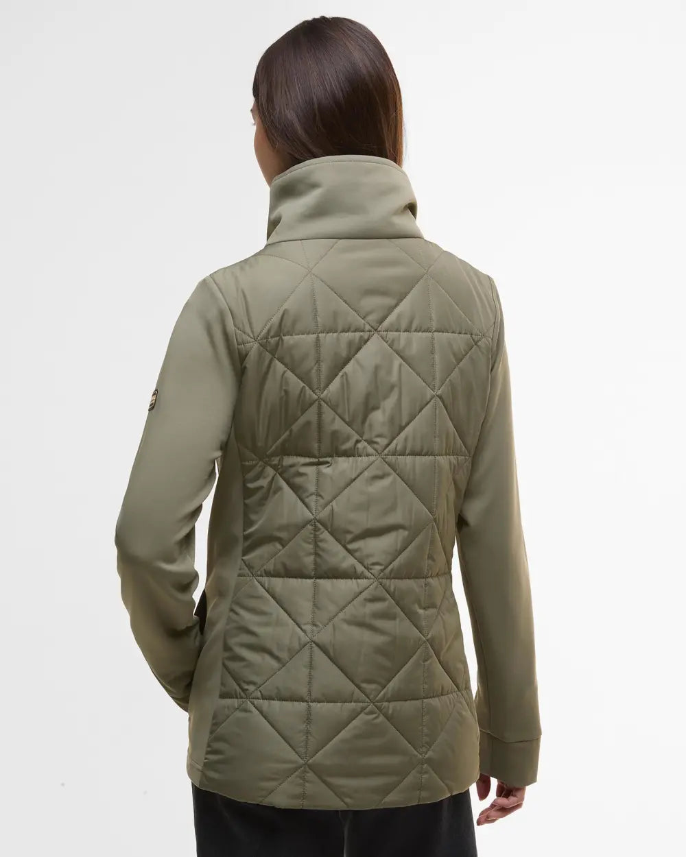Barbour International Kya Quilted Sweat - Dusky Khaki
