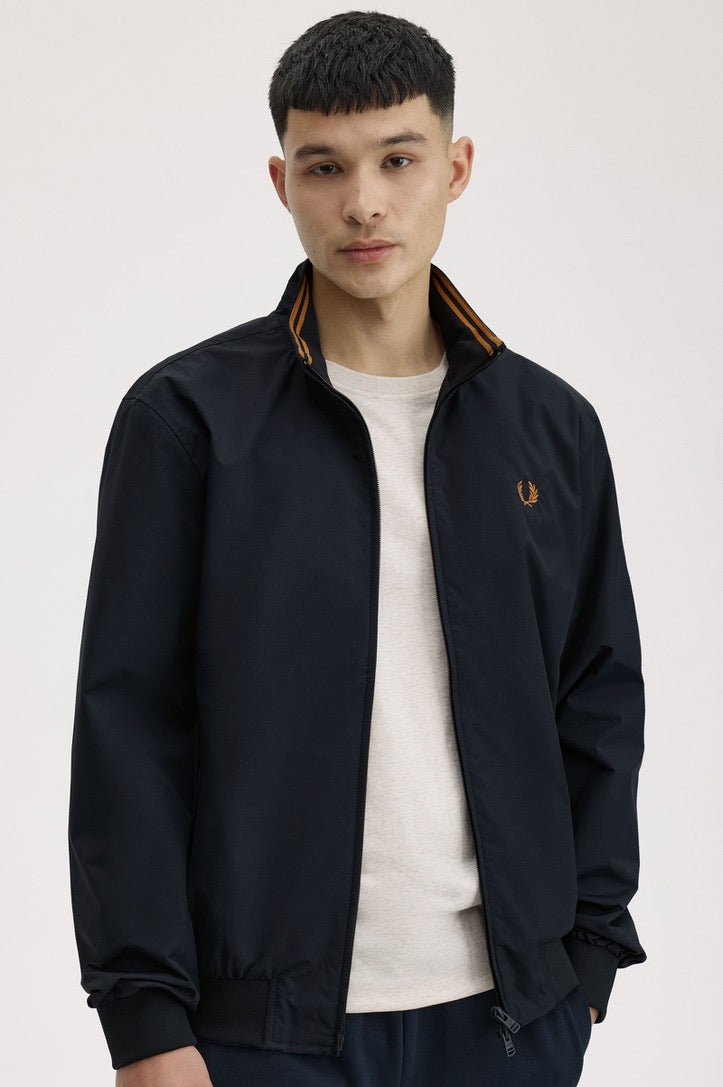 Fred Perry Brentham Jacket - Navy