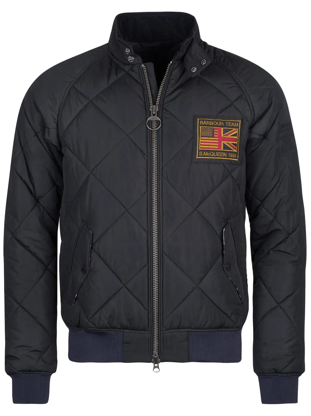 Barbour International SMQ Quilted Merchant Jacket - Black