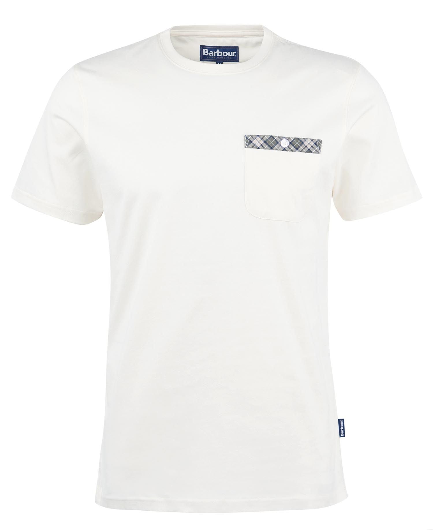 Barbour Durness Pocket T-Shirt - Whisper White