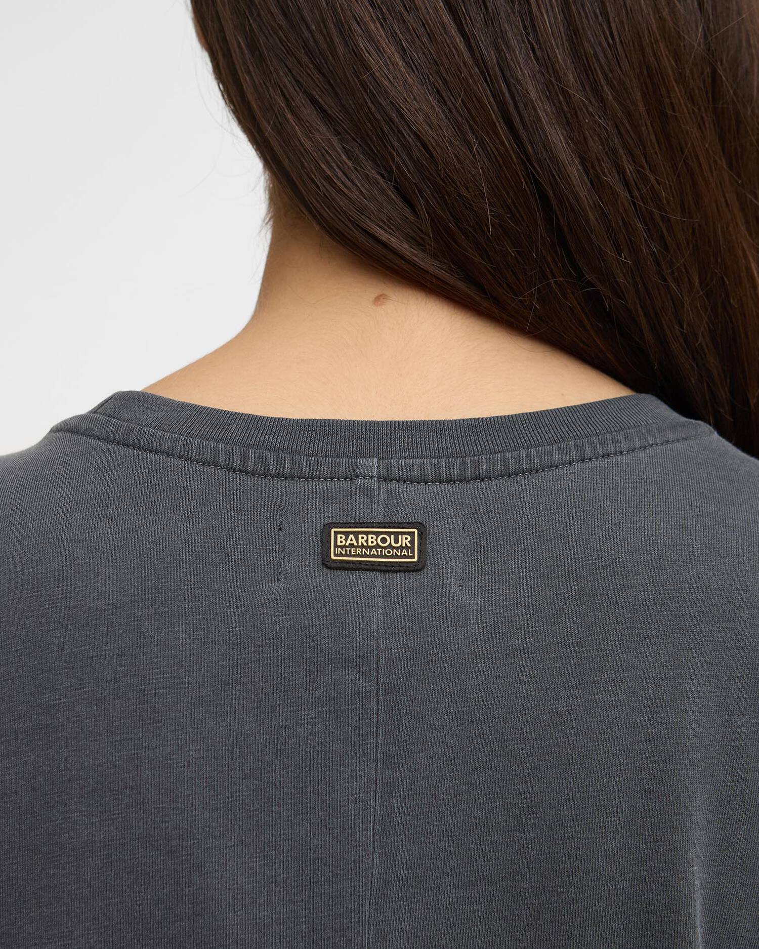 Barbour International Lyra Midi Dress - Washed Black