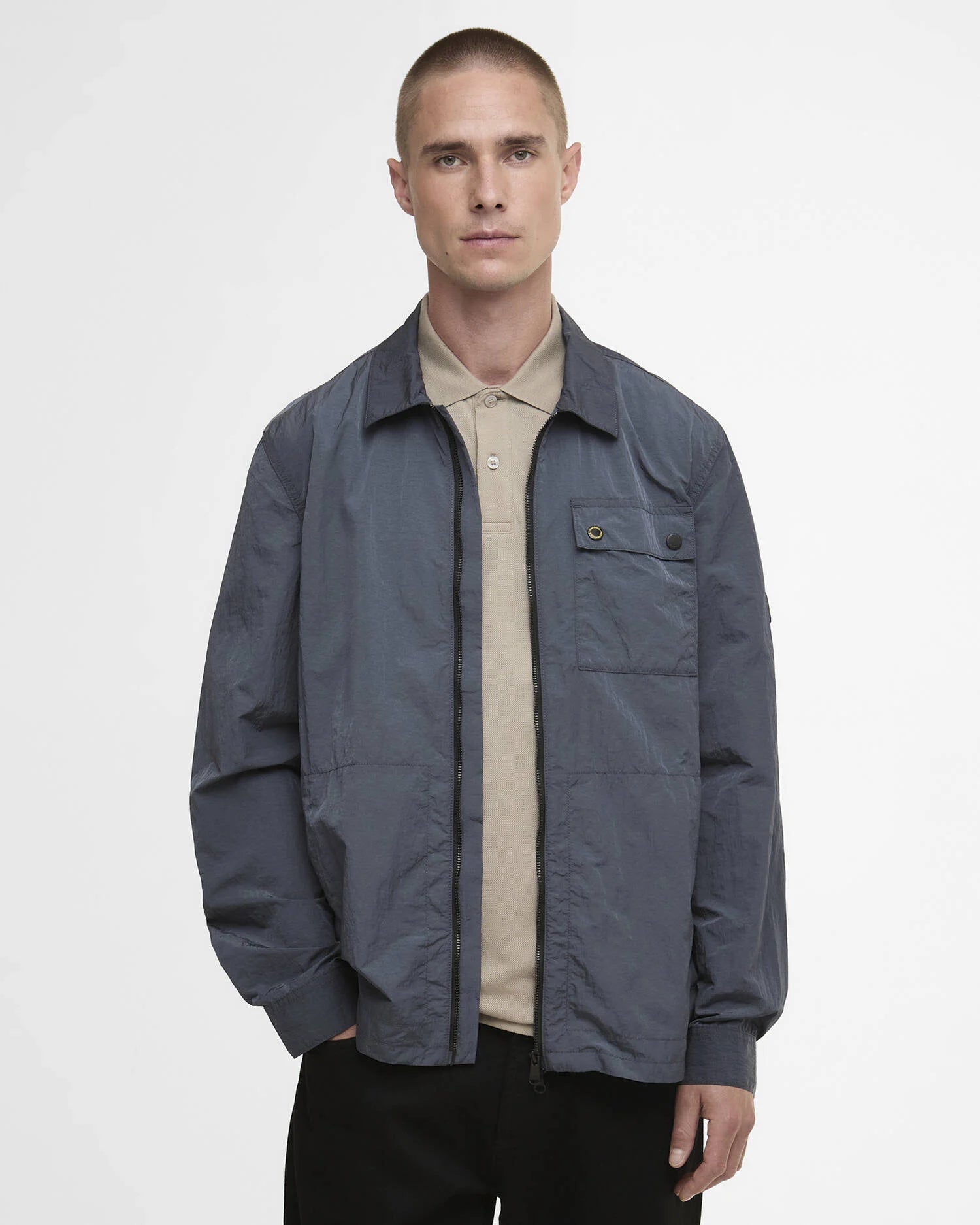 Barbour International Inline Overshirt - Storm Grey