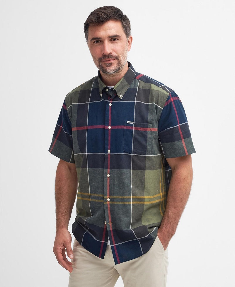 Barbour Douglas Short Sleeved Shirt - Classic Tartan