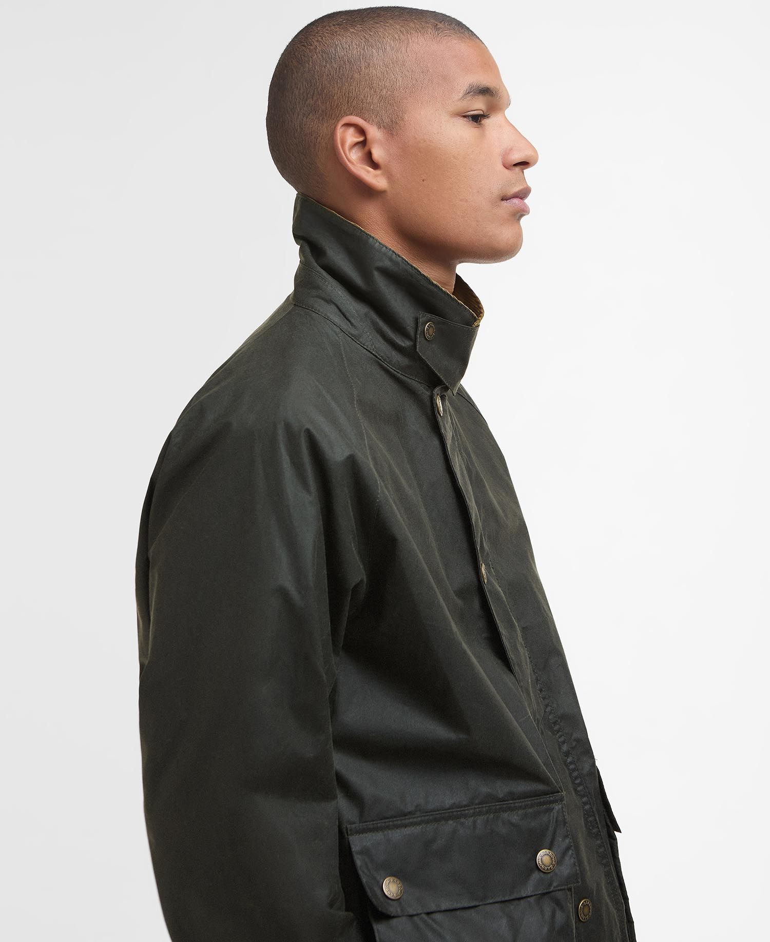 Barbour Modern Bedale Wax Jacket - Olive