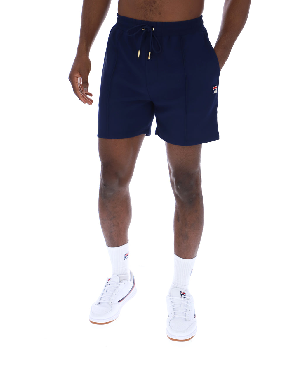 FILA Eusebio Pin Truck Shorts - Fila Navy
