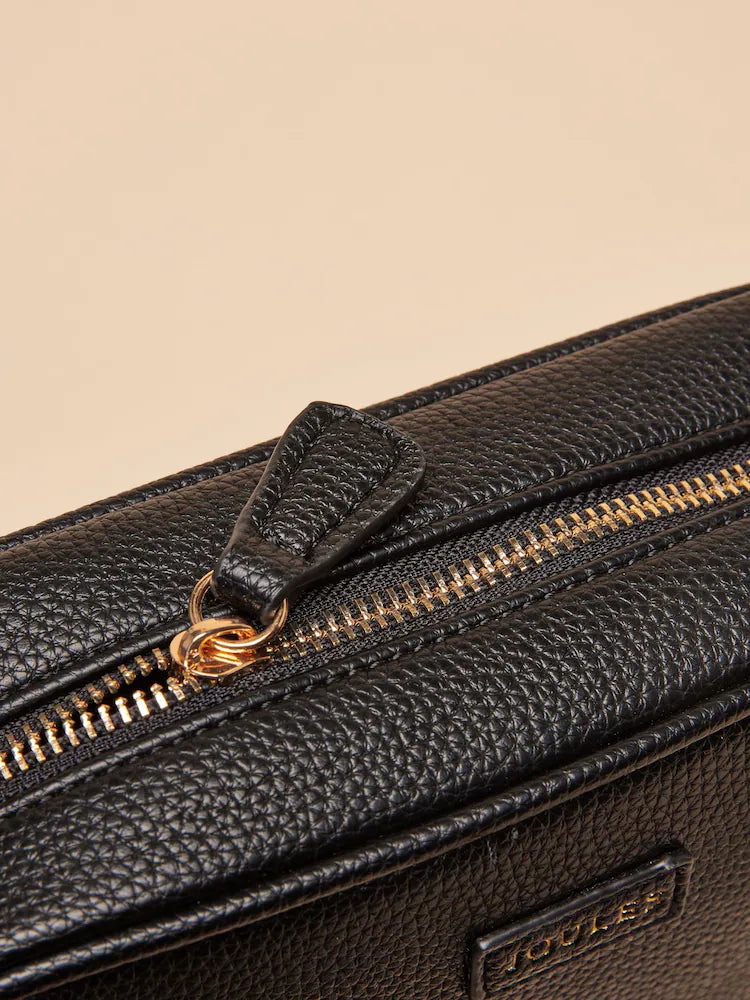 Joules Trent Black Cross Body Bag