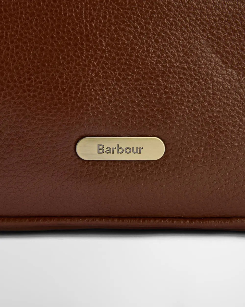 Barbour Daphne Leather Crossbody Bag - Brown