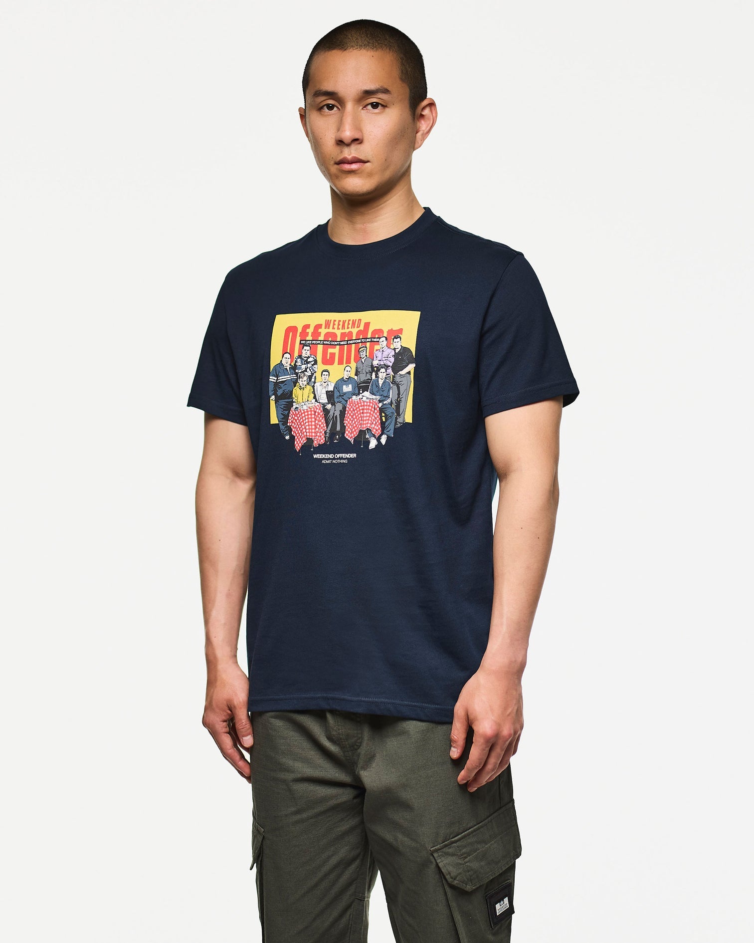 Weekend Offender Satriale's Graphic T-Shirt - Black