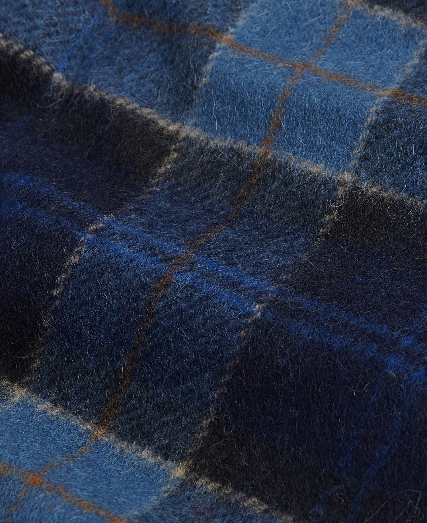 Barbour Tartan Lambswool Scarf - Midnight Tartan