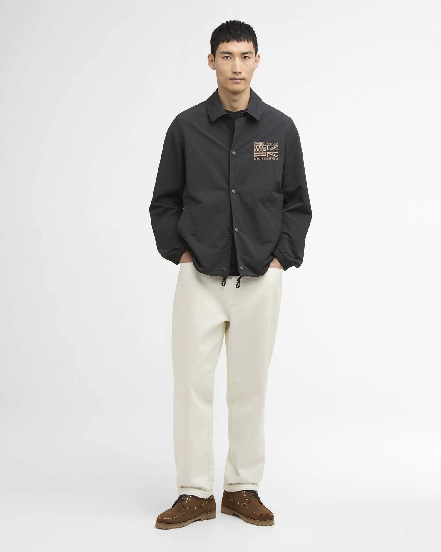 Barbour International Coach Casual Jacket - Black
