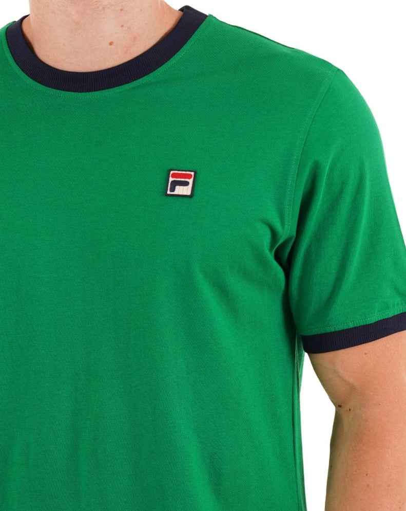 FILA Marconi Tee - Green/Fila Navy