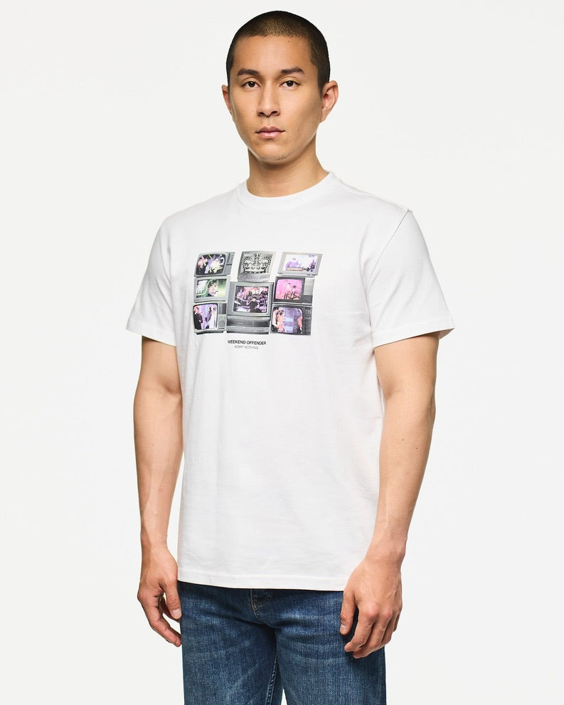 Weekend Offender Vision T-Shirt - White