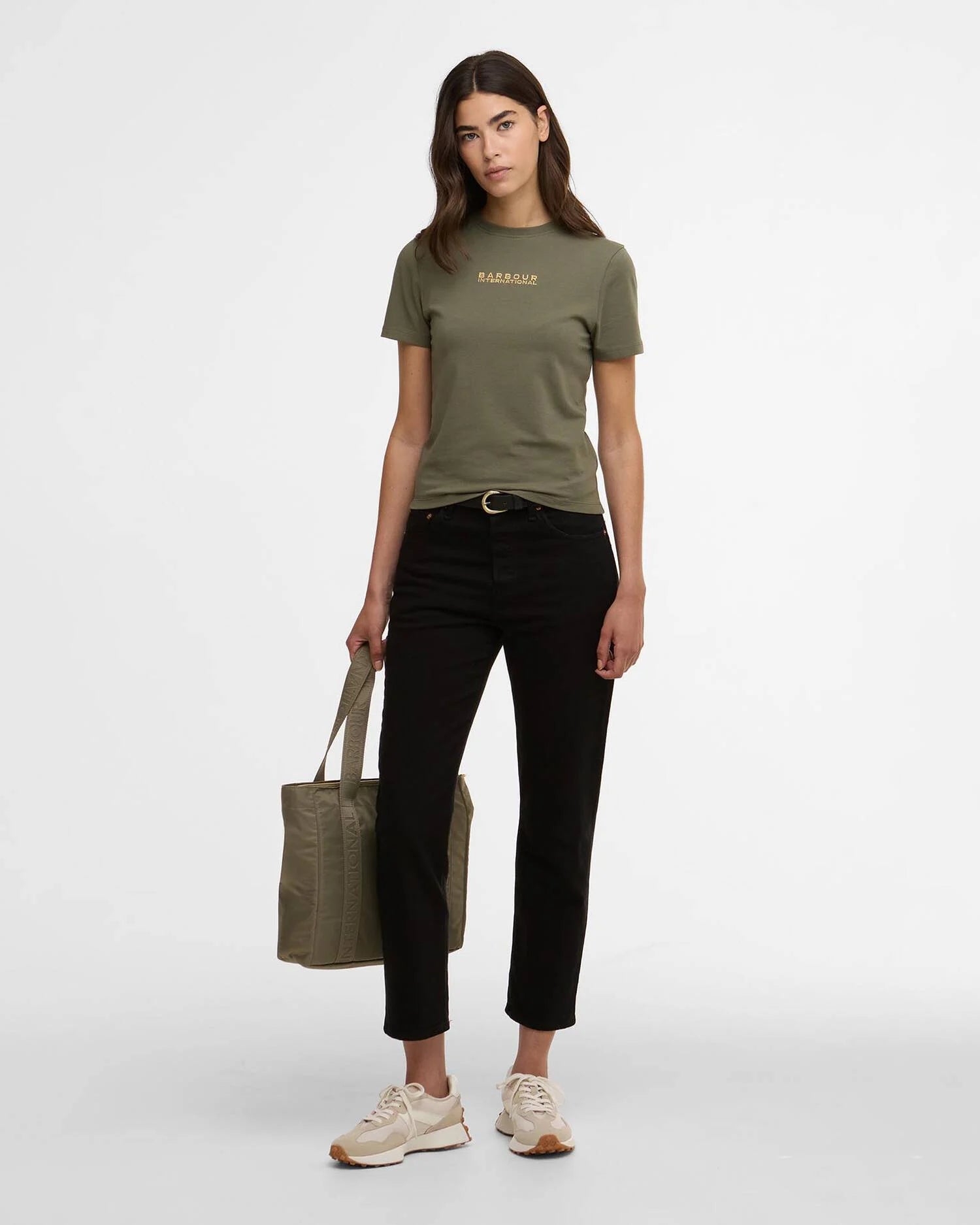 Barbour International Devin T-Shirt - Dusky Khaki