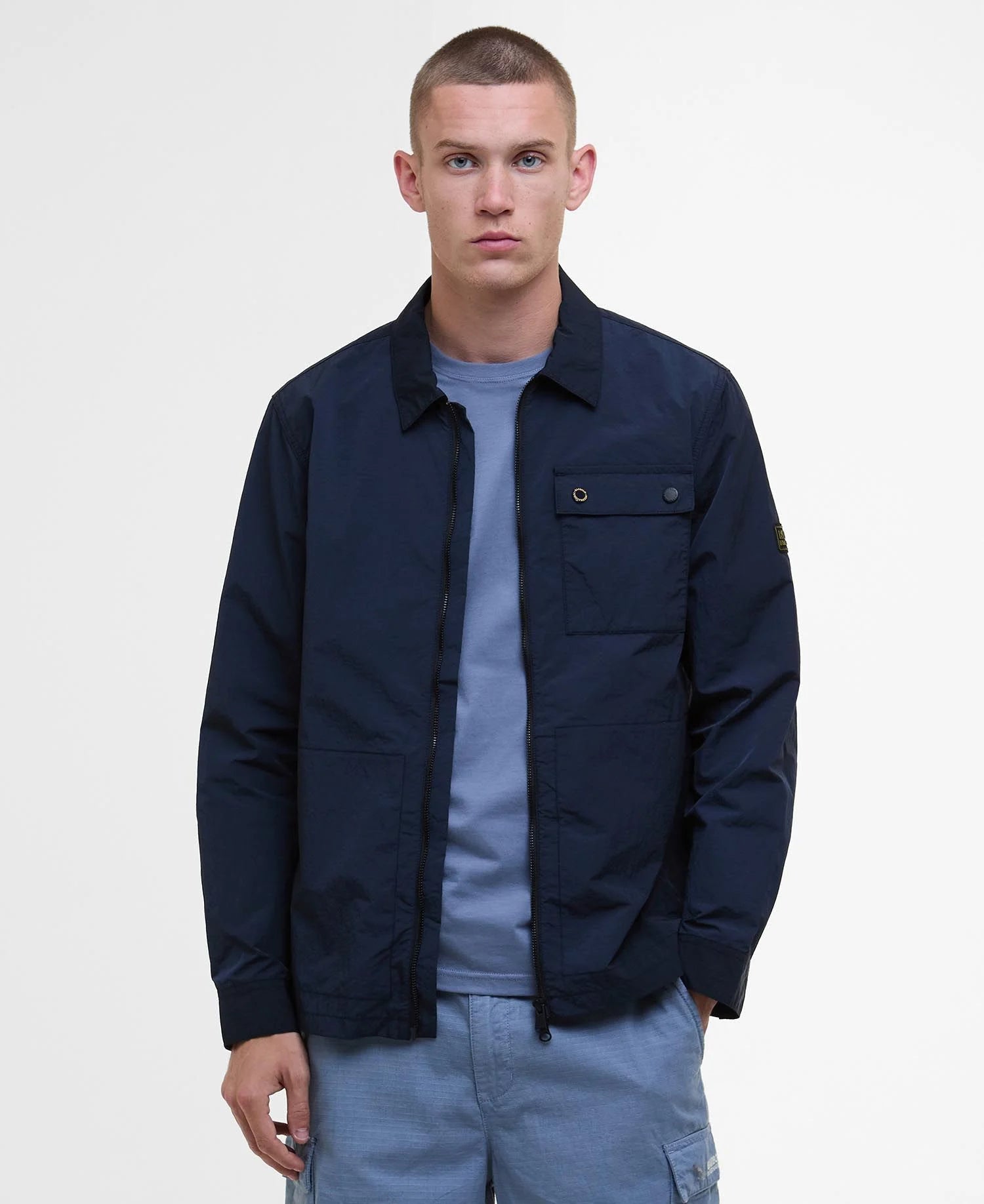 Barbour International Inline Overshirt - Sapphire Navy