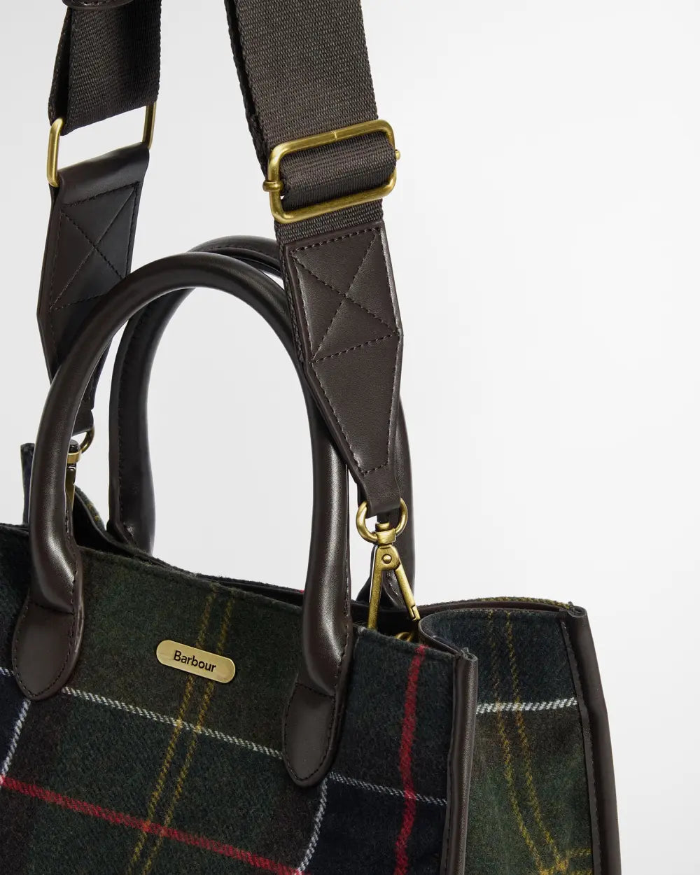 Barbour Barhill Tartan Tote Bag - Classic Tartan