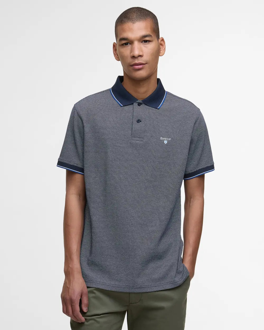 Barbour Hansell Polo Shirt - Navy
