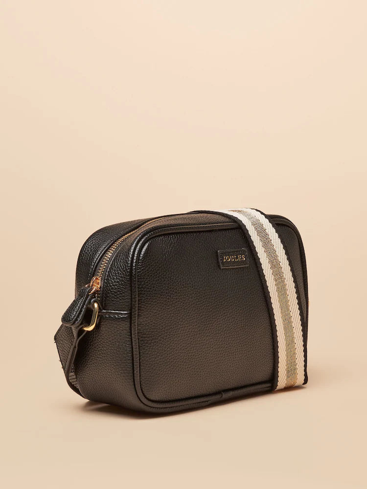 Joules Trent Black Cross Body Bag
