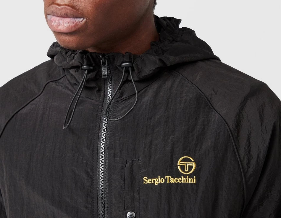 Sergio Tacchini Maldini Hooded Jacket - Black