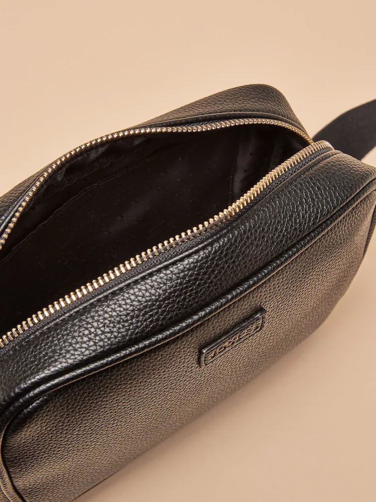 Joules Trent Black Cross Body Bag