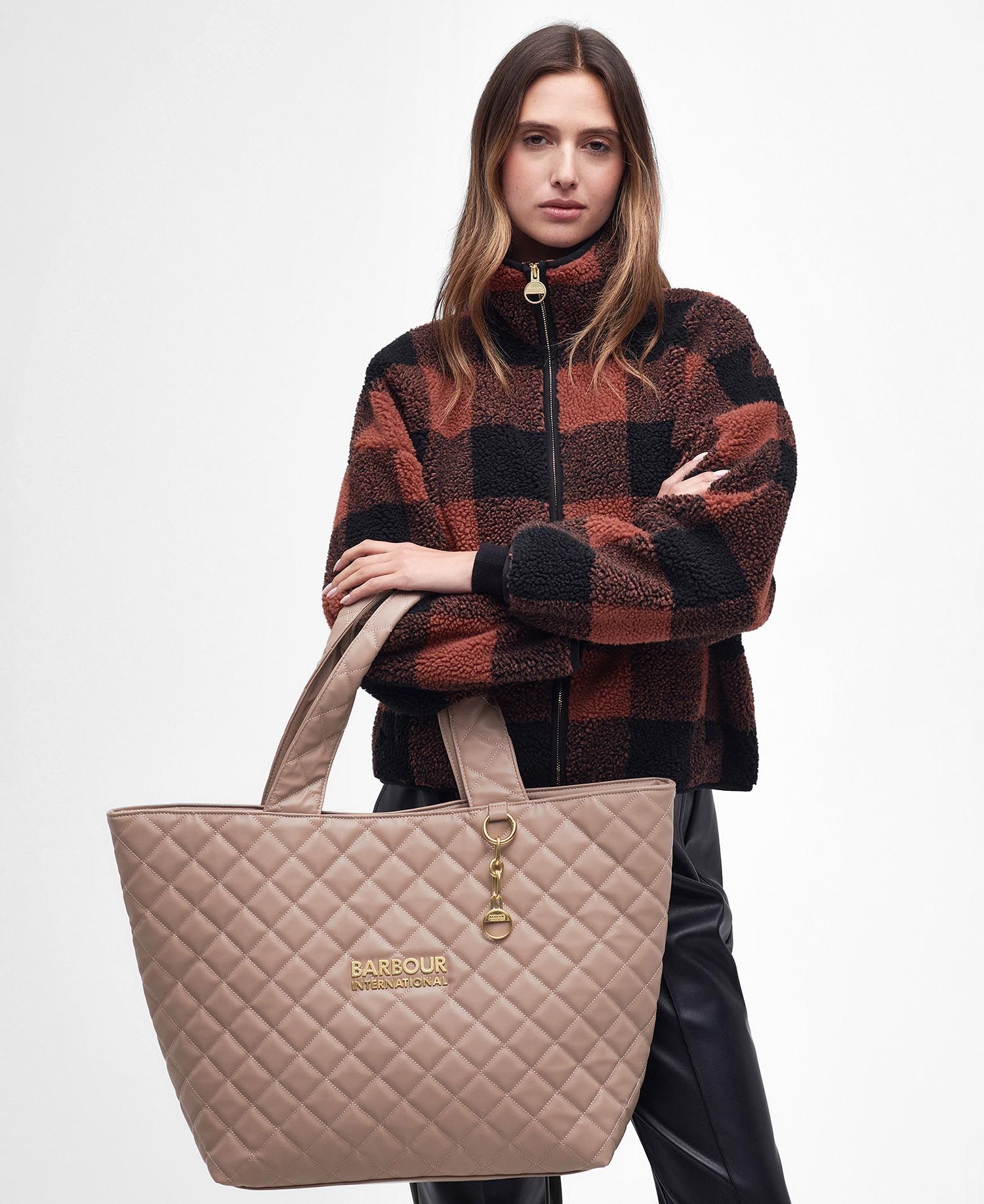 Barbour International Battersea Tote Bag - Camel