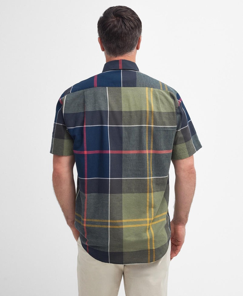 Barbour Douglas Short Sleeved Shirt - Classic Tartan