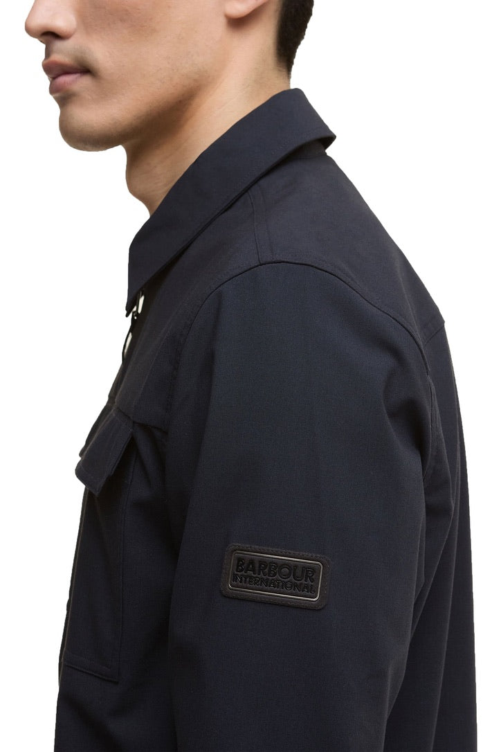 Barbour International Ash Overshirt - Navy