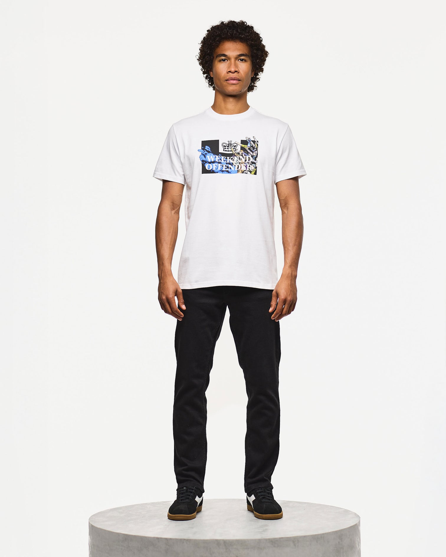 Weekend Offender Molazza Graphic T-Shirt - White