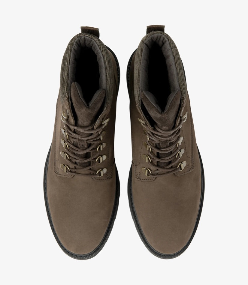 Loake Nevis Waterproof Dark Brown Nubuck Boots