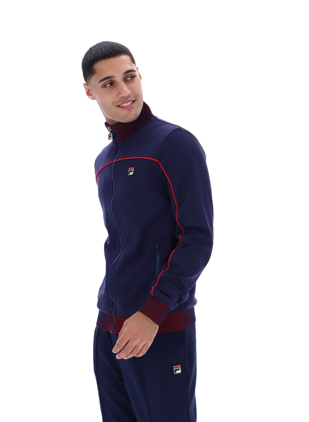 Fila Zayn Lenticular Track Top - Fila Navy/Fila Red