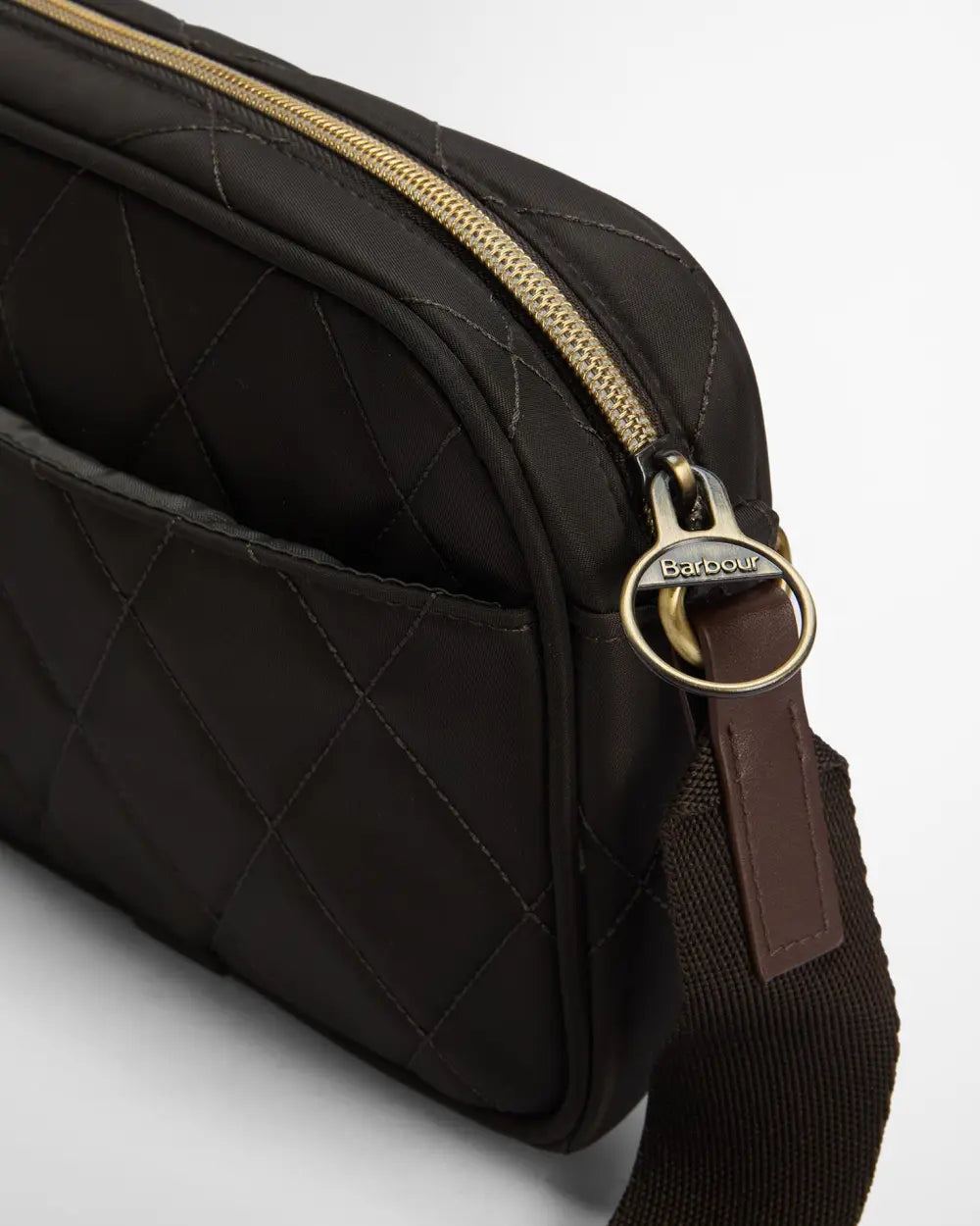 Barbour Quilted Crossbody Bag - Olive