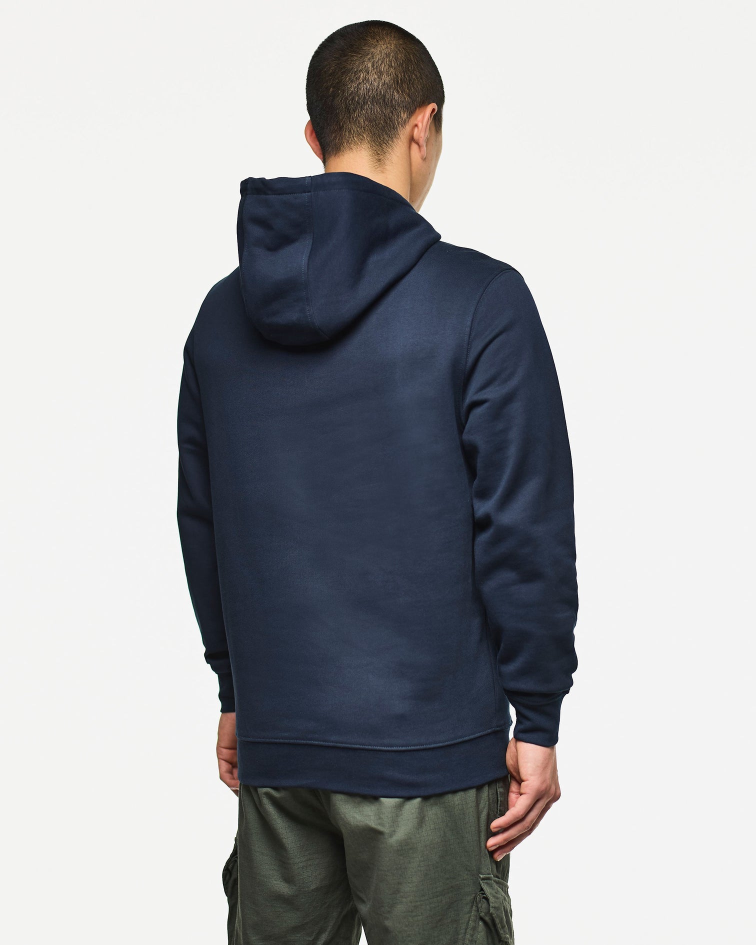 Weekend Offender Ribbe Hoodie - Navy