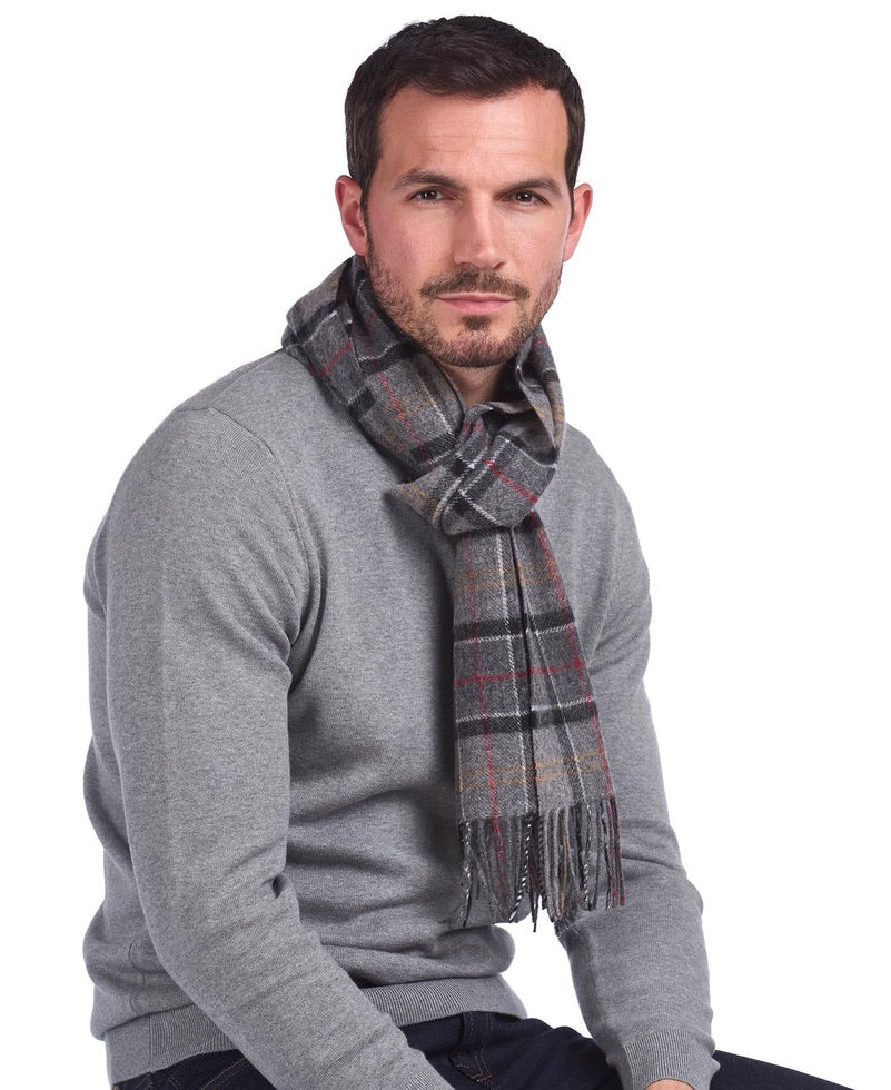 Barbour Tartan Lambswool Scarf - Modern Tartan