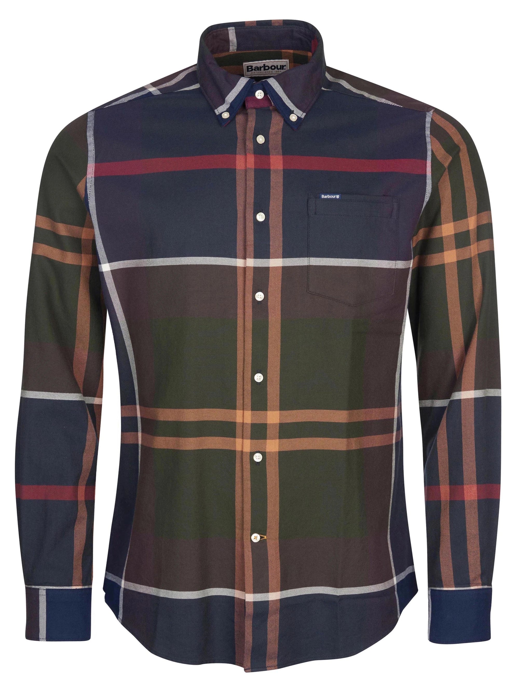 Barbour Dunoon Tailored Shirt - Classic Tartan